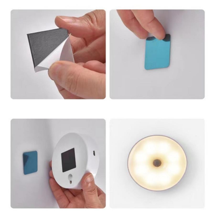 Luz LED con Sensor de Movimiento – Iluminación automática sin cables (Pack de 3)