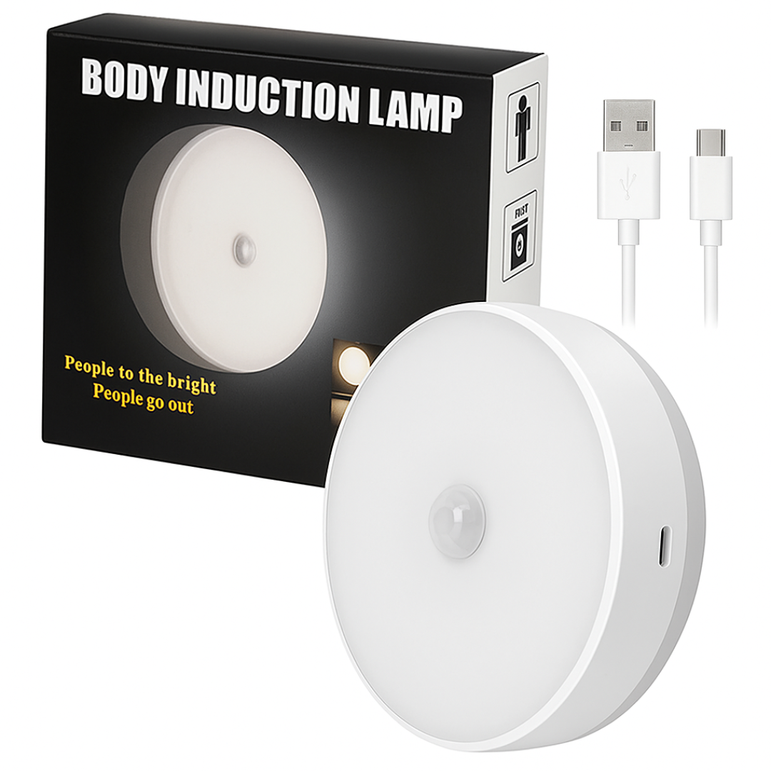 Luz LED con Sensor de Movimiento – Iluminación automática sin cables (Pack de 3)